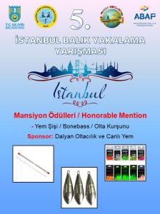 5.İSTANBUL BALIK YAKALAMA YARIŞMASI Canli Yem